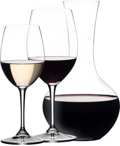 Riedel glazen en decanters